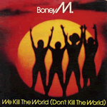 Vinyl record sleeve - We Kill The World (Don't Kill The World)